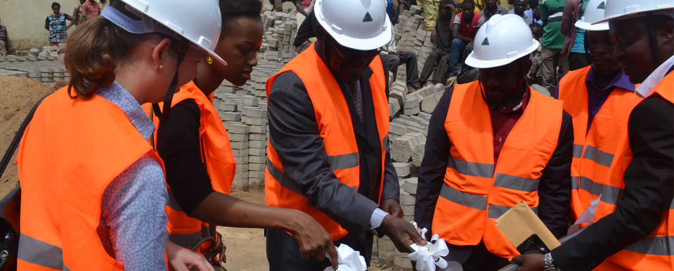Construction of Rusizi modern cross border market facilities take off