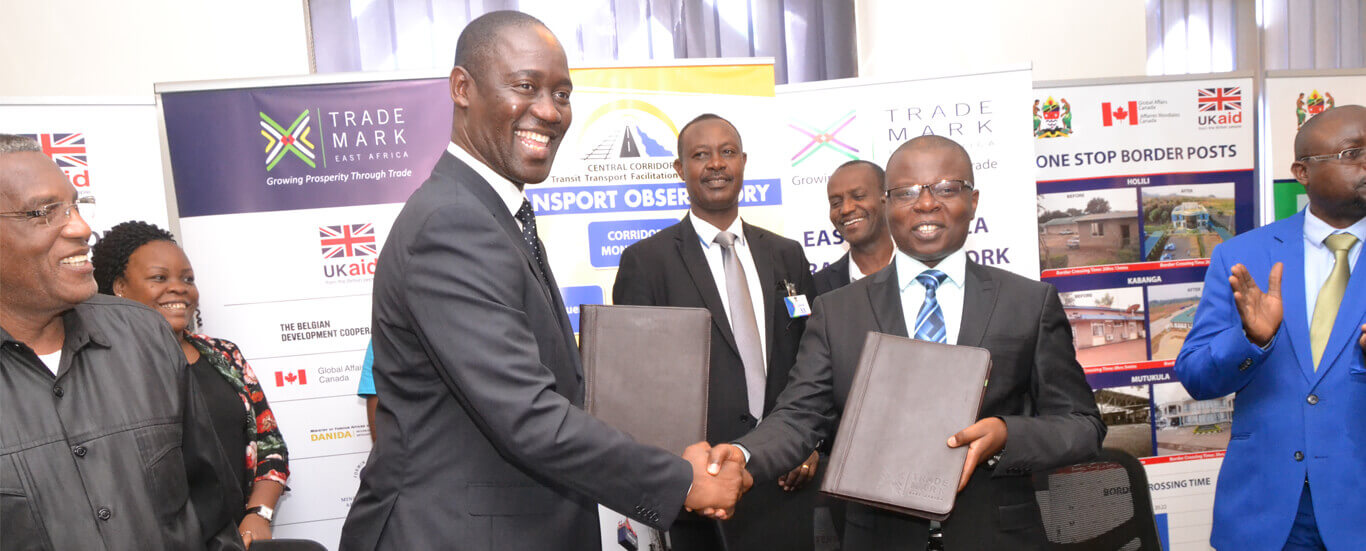 TradeMark Africa and Central Corridor Transit Transport Facilitation Agency Sign Financing Agreement