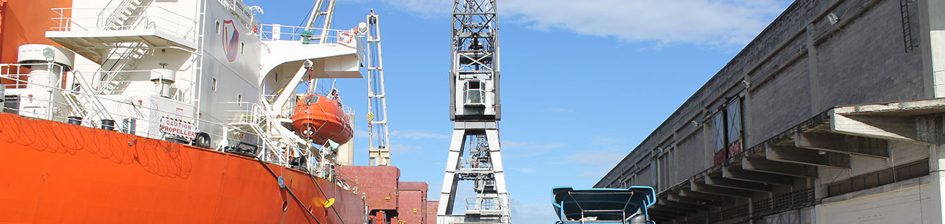 Dar es Salaam port infrastructure works