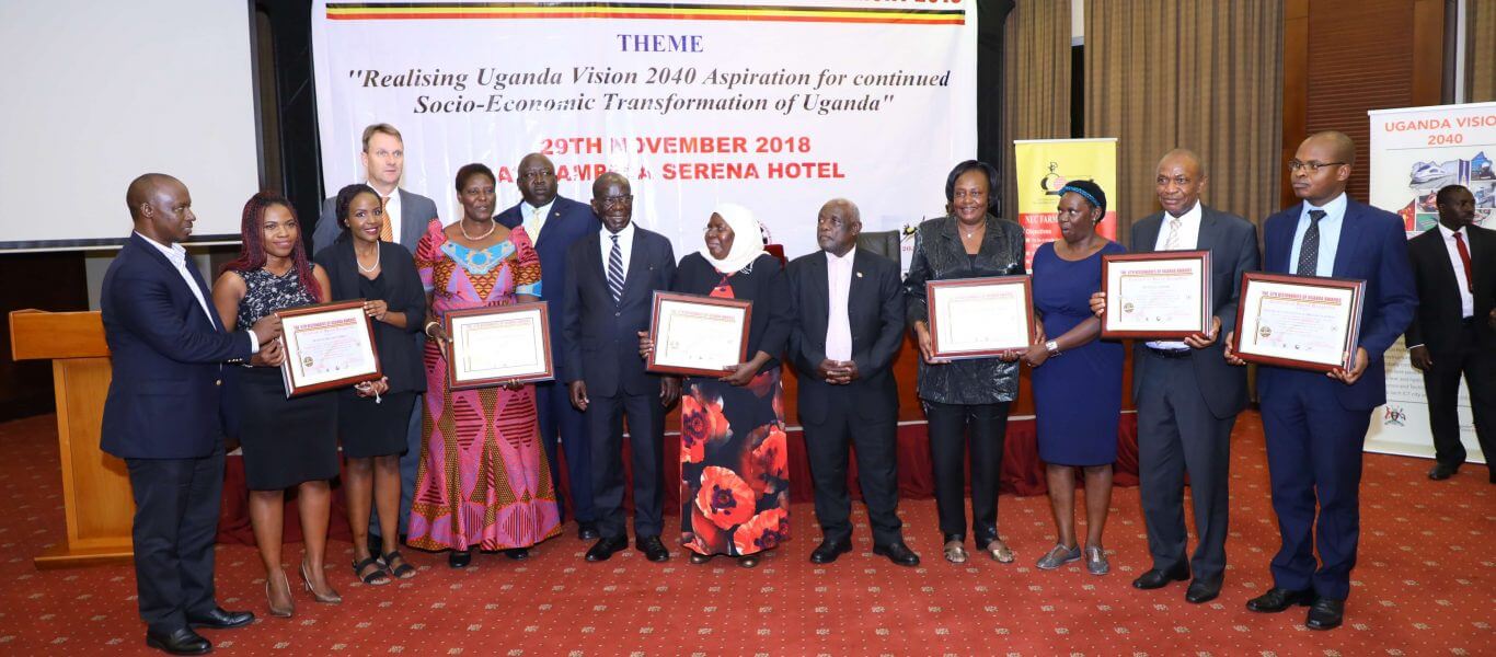 TradeMark Africa receives Presidential Award Visionary Award in Uganda.