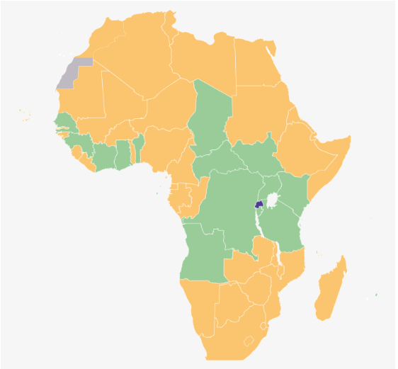 In East and Central Africa, Rwanda Is Easiest To Access For Other Africans