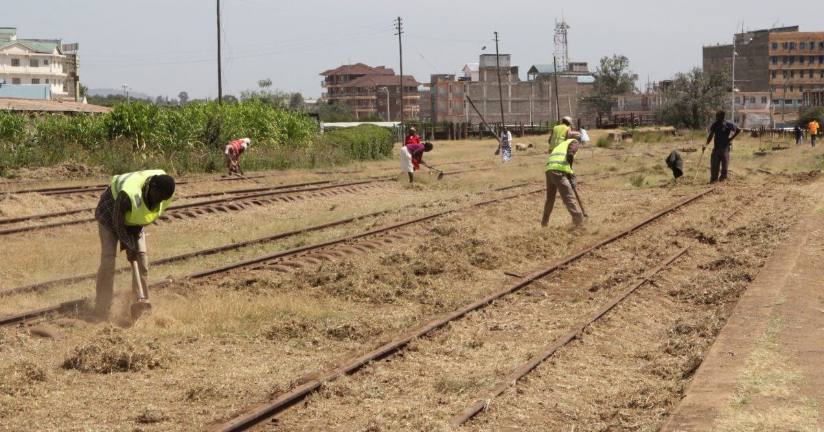 Government Revives Nairobi-Nanyuki Railway Line As Repair Works Commence