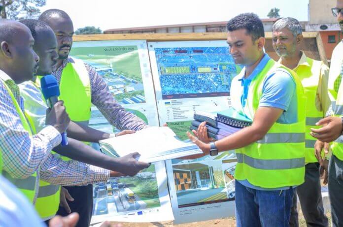 Construction of UGX 32 Billion Gulu Logistics Hub underway.