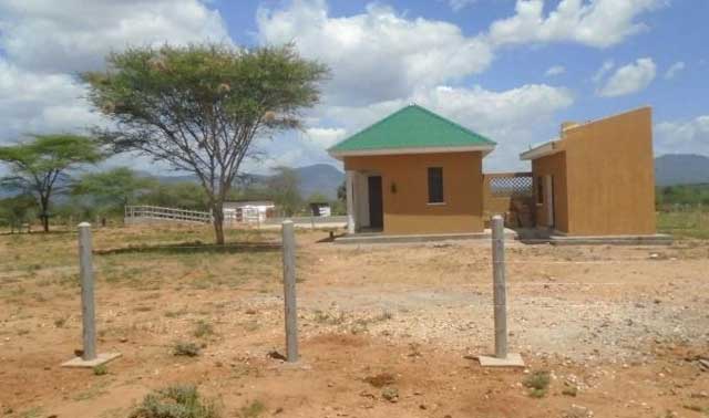 Construction of cross border markets in Amudat near completion
