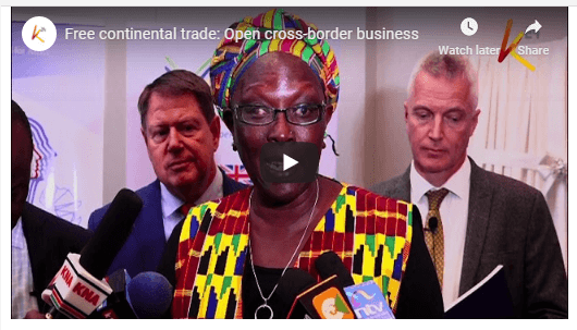 Free continental trade: Open cross-border business