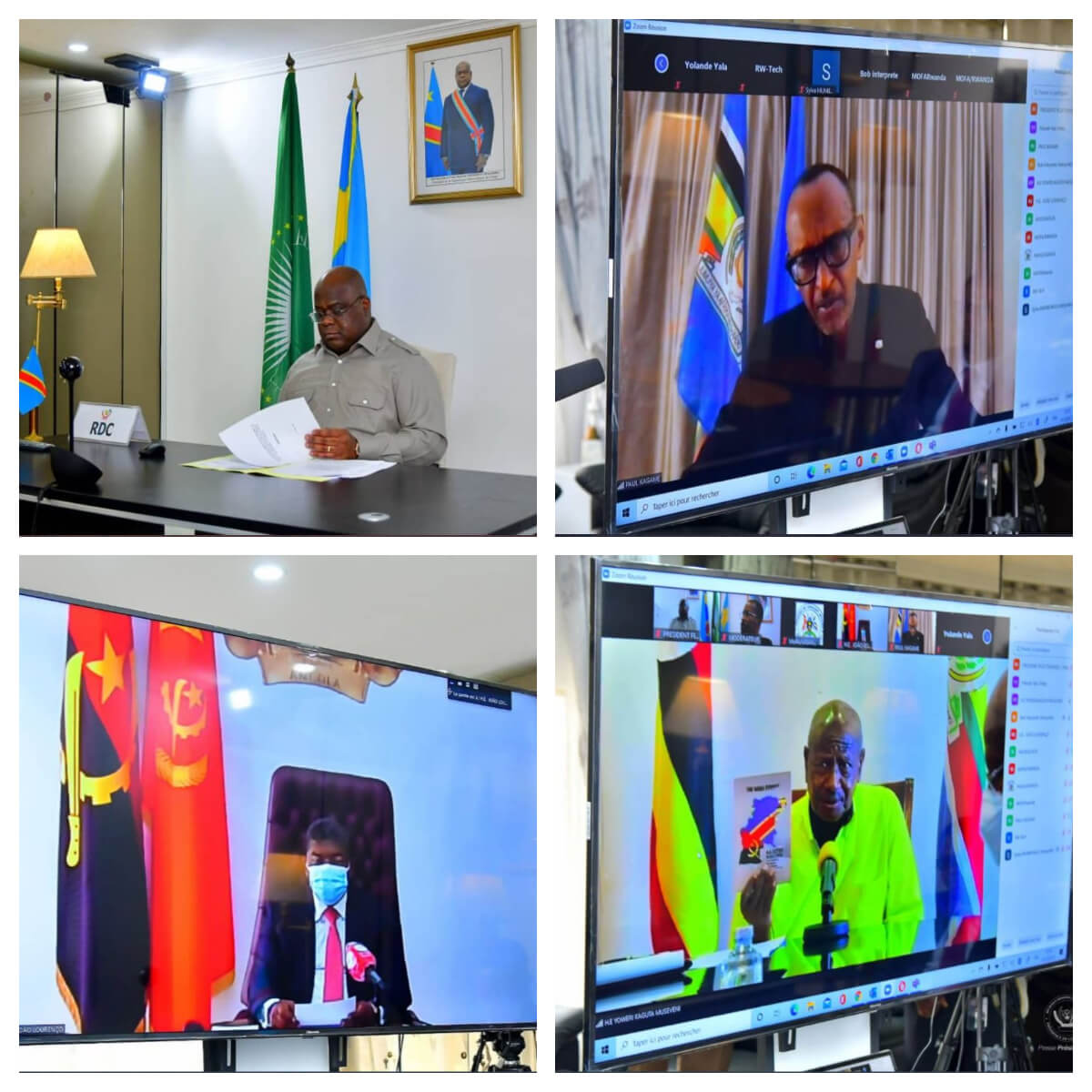 President Kagame Calls For Regional Cooperation To Fight Insecurity, Boost Trade, Investment