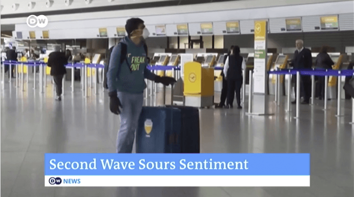 Second wave sees European businesses stalling