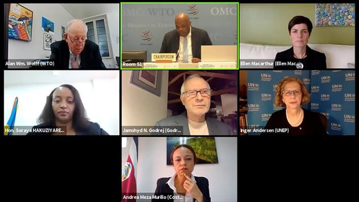 WTO: High-level event underscores trade and environment links for sustainable COVID-19 recovery