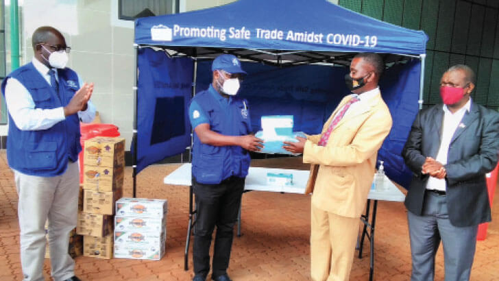 Cross-border traders get PPE