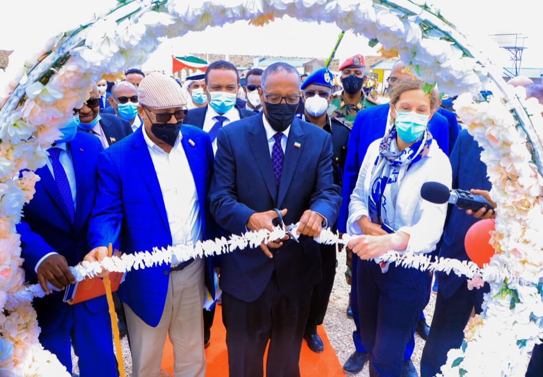 UK Ambassador launches construction of the Hargeisa bypass during her first visit to Somaliland