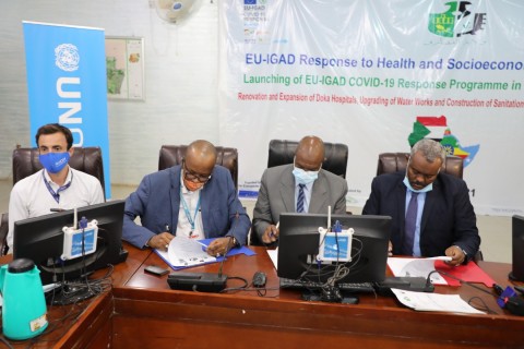 EU-IGAD Covid-19 Response Programme Launches in Gedarif, Sudan