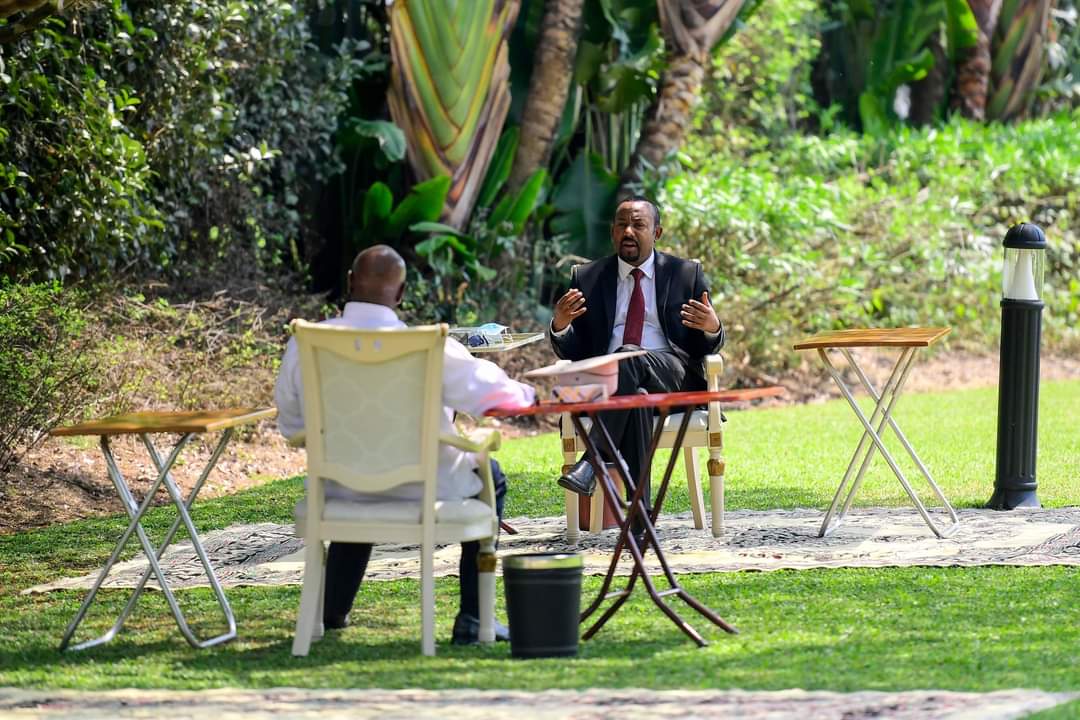 Museveni, Ethiopia PM hold bilateral talks in Entebbe