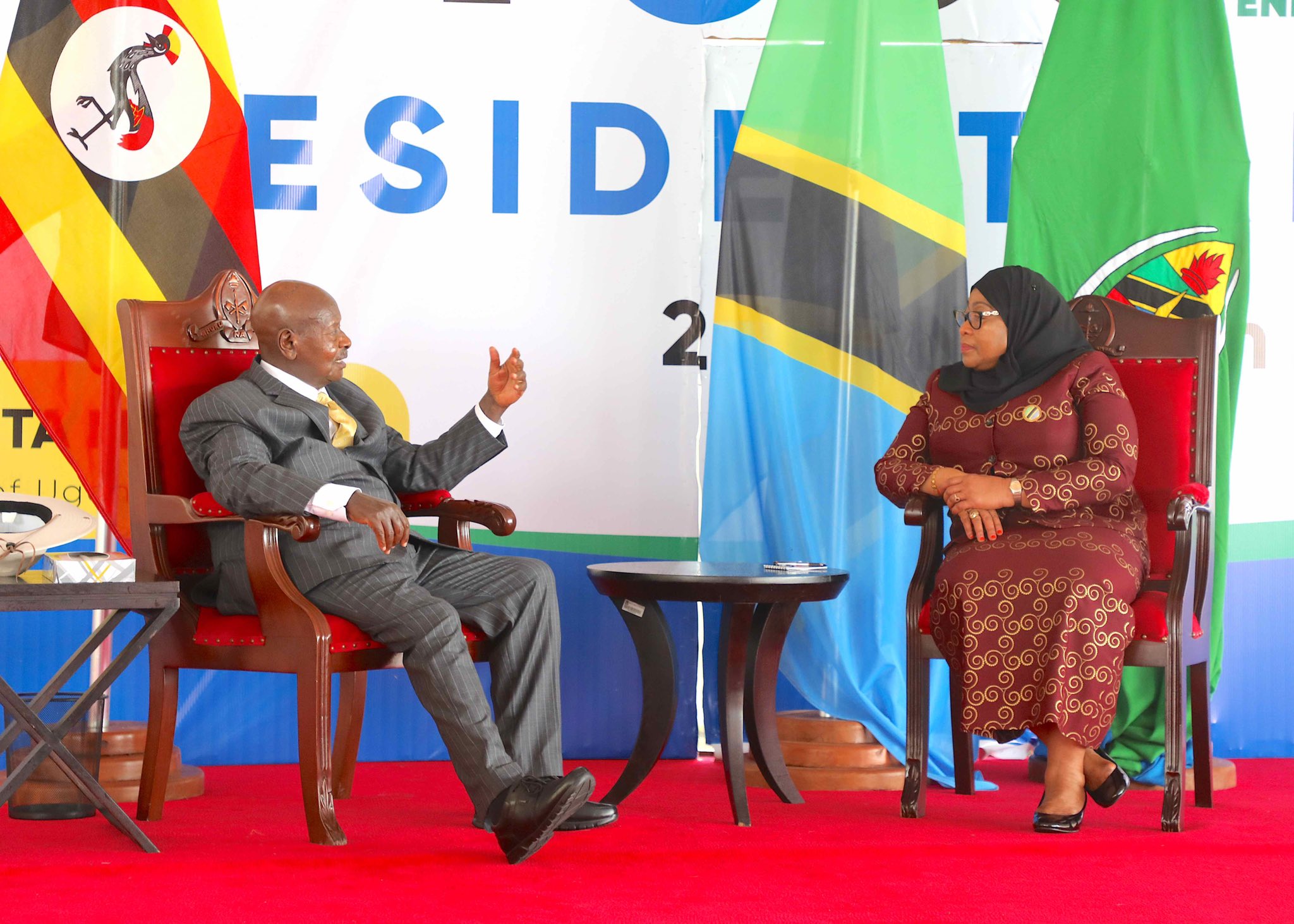 Samia, Museveni stir growth