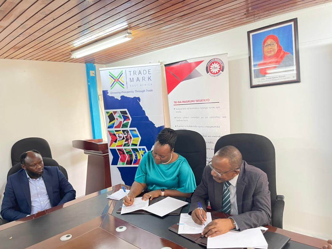 TMEA, TBS Continue Partnership to Promote Tanzania Businesses’ Access to International Markets