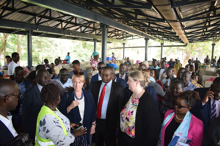 Busia market uplifts cross-border traders