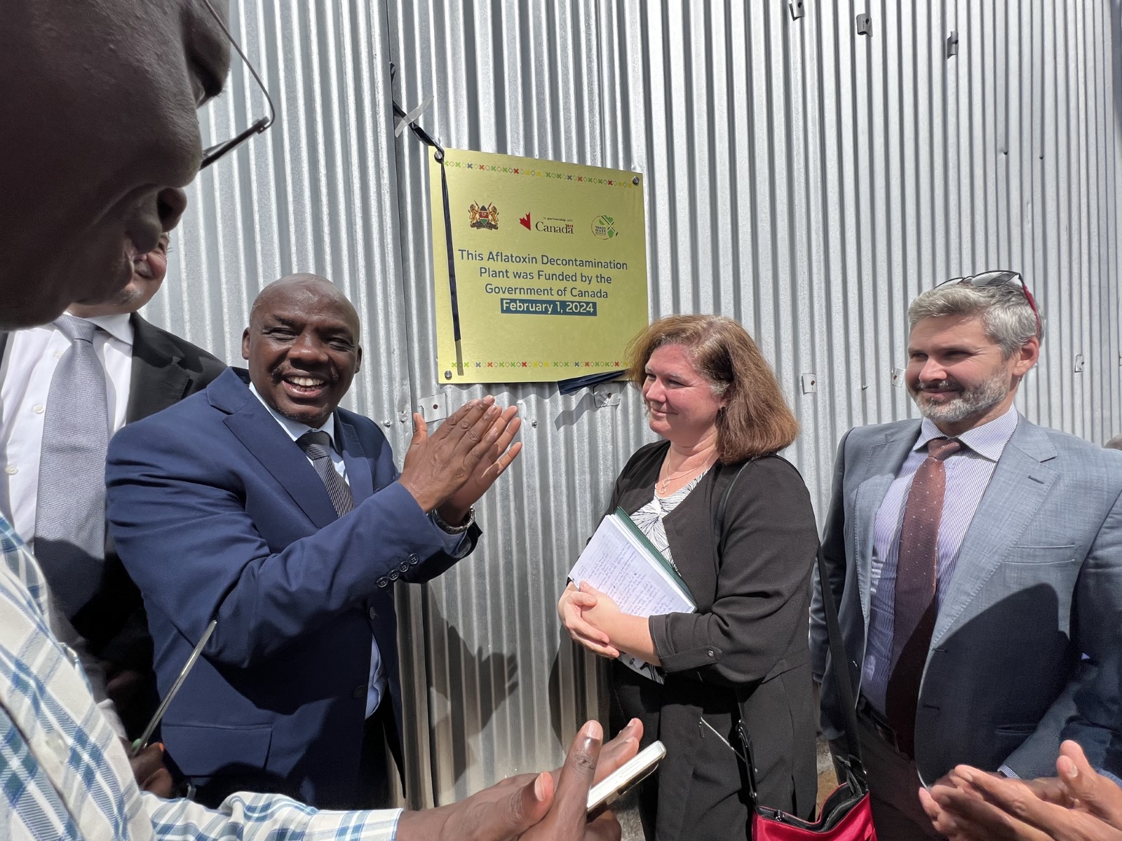A boost to East Africa’s grain trade as pioneering aflatoxin decontamination plants are unveiled